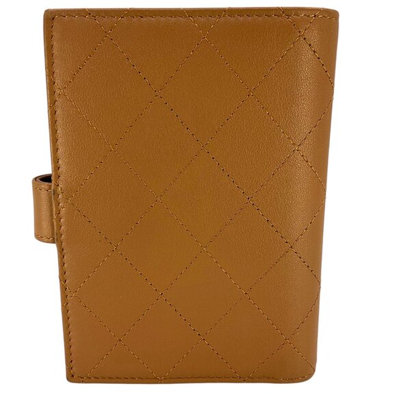 CHANEL Quilted Leather CC Logo Passport Holder Wallet - Picture 5 of 8